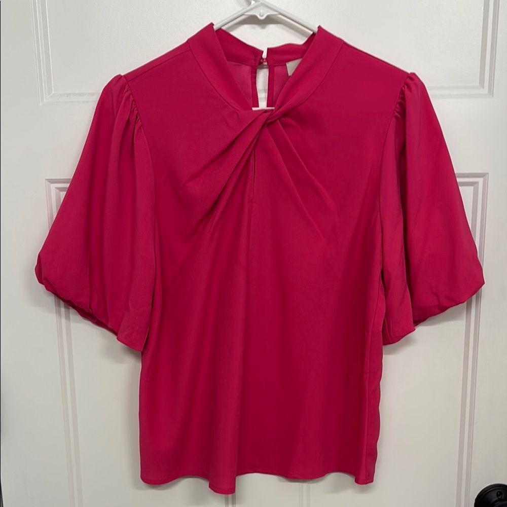 Loft puff sleeve top